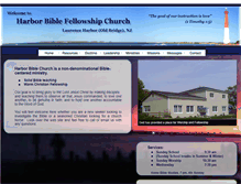 Tablet Screenshot of harborbible.com